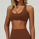 Load image into Gallery viewer, Contoured Breathable High Support Seamless Sports Bra