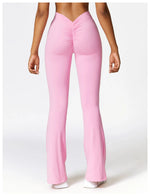 Load image into Gallery viewer, Contoured Flared Leggings With High Waist Silhouette