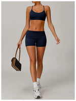 Load image into Gallery viewer, Sculpted Contour Fit High Waist Performance Shorts Nylon