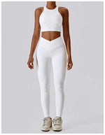 Load image into Gallery viewer, Ribbed Contour Ultra Breathable Premium Sports Bra Chest Pads