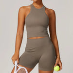 Load image into Gallery viewer, Seamless Performance Yoga Set Contour Luxurious Comfort