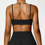 Load image into Gallery viewer, Contoured Padded Sling Seamless Sports Bra Quick Dry