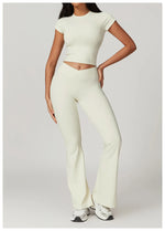 Load image into Gallery viewer, Breathable Seamless Studio Tee Nylon Knit For Running