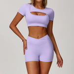 Load image into Gallery viewer, Premium Performance Knit Yoga Set With Contoured Leggings