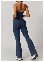 Load image into Gallery viewer, Racer Back Breathable Contour Light Weight Sports Bra Nylon