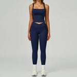 Load image into Gallery viewer, Two Piece Ultra Performance Yoga Luxe Set High Waist Band