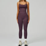 Load image into Gallery viewer, Seamless Contour 2-Piece Contemporary Yoga Set Breathable