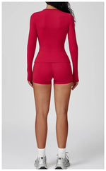 Load image into Gallery viewer, Luxurious Contour 2 Piece Yoga Athleisure Set Nylon