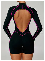 Load image into Gallery viewer, Contoured Zip Front Performance Tracksuit Yoga Set Premium