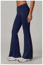 Load image into Gallery viewer, Contoured High Waist Seamless Bell Bottom Leggings