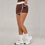 Load image into Gallery viewer, Patchwork Yoga Skirt Anti Glare Running Performance