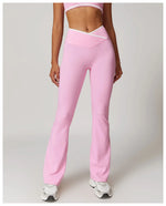 Load image into Gallery viewer, Luxurious High Waist Contoured Bell Bottom Leggings
