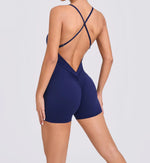 Load image into Gallery viewer, Seamless Backless Studio Lux Jumpsuit Set All Season Comfort