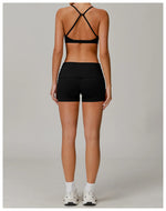 Load image into Gallery viewer, Sculpted Contour Fit High Waist Performance Shorts Nylon