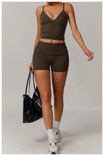 Load image into Gallery viewer, Quick-Dry Yoga Sports Bra High-Impact Training