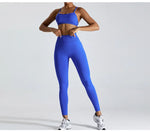 Load image into Gallery viewer, Seamless Two Piece Contour Performance Leggings Set Nylon