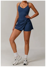 Load image into Gallery viewer, Breathable Seamless Yoga Jumpsuit Set Luxe Bodysuit