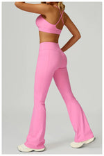 Load image into Gallery viewer, Two Piece Ultra Performance Yoga Luxe Set High Waist Band