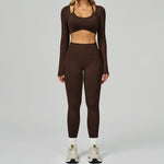 Load image into Gallery viewer, Seamless Contour 2-Piece Contemporary Yoga Set Breathable