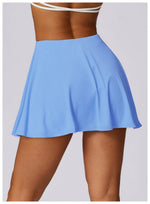 Load image into Gallery viewer, Seamless Performance Tennis Skort with Breathable Knit