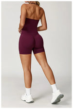 Load image into Gallery viewer, Two Piece Yoga Set Seamless Contour Performance Wear