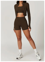 Load image into Gallery viewer, Three Piece Breathable Yoga Tracksuit Pro For Performance