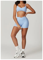 Load image into Gallery viewer, High Waist Contour Seamless Yoga Shorts Performance
