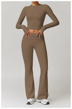 Load image into Gallery viewer, Signature 2 Piece Yoga Ensemble Nylon Plus Performance