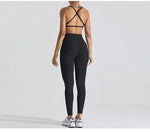 Load image into Gallery viewer, Seamless Two Piece Contour Performance Leggings Set Nylon