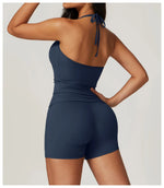 Load image into Gallery viewer, Ultra Light Weight Hanging Neck Sports Bra Breathable