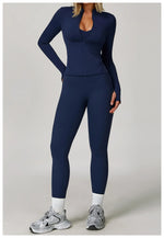 Load image into Gallery viewer, Two Piece Yoga Contour Signature Performance Activewear Set