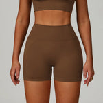 Load image into Gallery viewer, Premium Breathable High Waist Contoured Scrunch Shorts Nylon