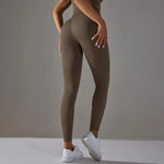 Load image into Gallery viewer, Ribbed Scrunch Contour Seamless High Waist Leggings