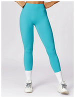 Load image into Gallery viewer, Luxurious High-Waist Contour Seamless Leggings Scrunch