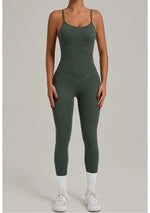 Load image into Gallery viewer, Breathable Contour One-Piece Yoga Jumpsuit Quick-Dry