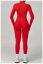Load image into Gallery viewer, Two Piece Contour Seamless Performance Yoga Ensemble