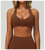 Load image into Gallery viewer, Contoured Breathable High Support Seamless Sports Bra