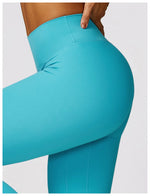 Load image into Gallery viewer, Luxurious High-Waist Contour Seamless Leggings Scrunch