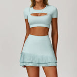 Load image into Gallery viewer, Premium Performance Knit Yoga Set With Contoured Leggings