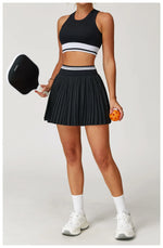 Load image into Gallery viewer, Color Block Contour Shock Proof Performance Sports Bra