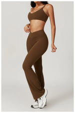 Load image into Gallery viewer, 2 Piece Contour Performance Leggings Set Nylon Blend