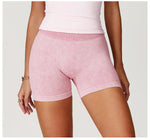 Load image into Gallery viewer, High Waist Sandwashed Performance Yoga Shorts LuxeLine