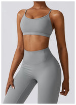 Load image into Gallery viewer, Contoured Interwoven Athleisure Long Sleeve Yoga Ensemble