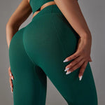 Load image into Gallery viewer, Ribbed Scrunch Contour Seamless High Waist Leggings