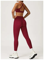 Load image into Gallery viewer, 2 Piece Premium Luxe Contoured Tracksuit Nylon Knit