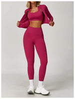 Load image into Gallery viewer, High Waist Contour Yoga Leggings Breathable Performance