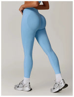 Load image into Gallery viewer, Seamless High Waist Breathable Yoga Leggings Performance