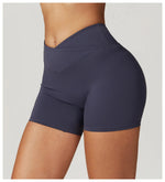 Load image into Gallery viewer, High Waist Contour Seamless Yoga Shorts Performance