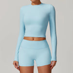 Load image into Gallery viewer, Signature 2 Piece Yoga Ensemble Nylon Plus Performance