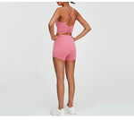 Load image into Gallery viewer, Breathable Seamless Cross Back Sculpt Performance Bra